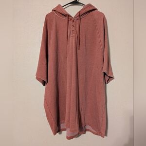 Lucky Brand Men's Rust Hoodie Shirt